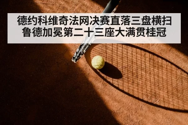 德约科维奇法网决赛直落三盘横扫鲁德加冕第二十三座大满贯桂冠